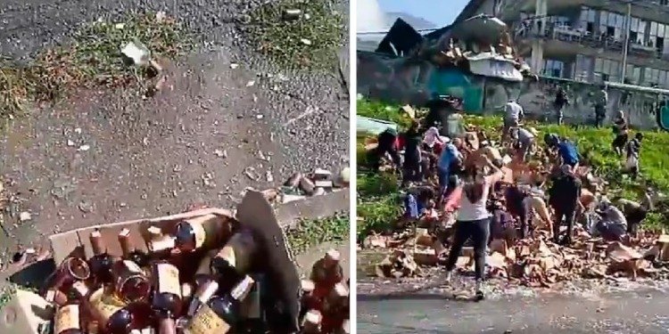 Tragedia en Antioquia: Accidente mortal y saqueos en la autopista norte