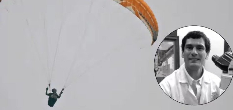 Murió un profesor de la Universidad de Antioquia en accidente de parapente en Barbosa