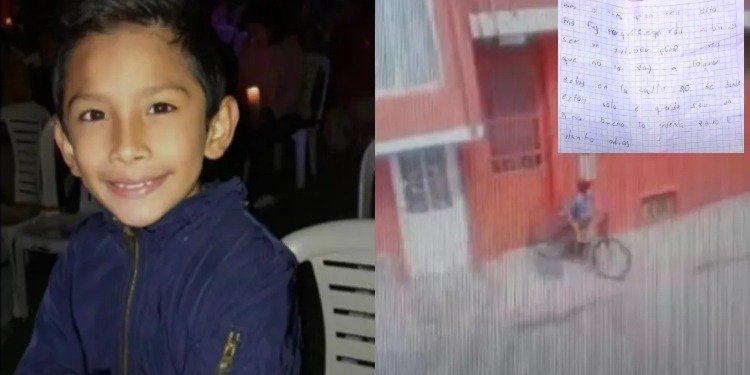 Bogotá: Apareció David Rueda, el niño que huyó de su casa minutos después de dejar una carta diciendo que quería ser youtuber