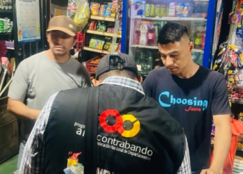 Grupo anticontrabando del gobierno departamental llega a San Luis 