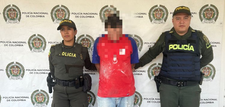 Policía detuvo en Saldaña a un hombre buscado por violencia intrafamiliar