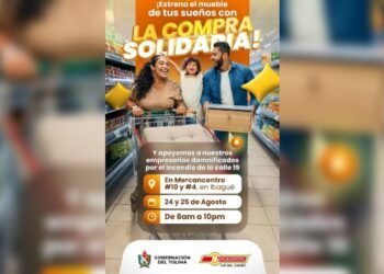 En estos puntos podrás realizar tu compra solidaria a los comerciantes de la calle 19 