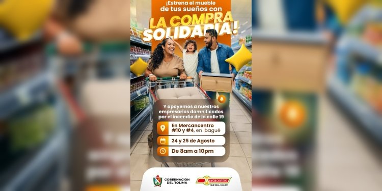 En estos puntos podrás realizar tu compra solidaria a los comerciantes de la calle 19
