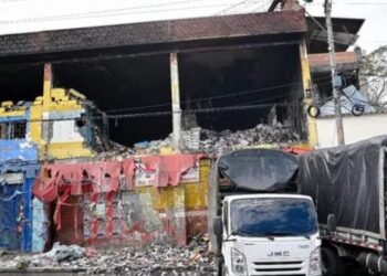 Secretaría de Infraestructura de Ibagué estudiará con la Sociedad Tolimense de Ingenieros las estructuras afectadas por el incendio en la calle 19