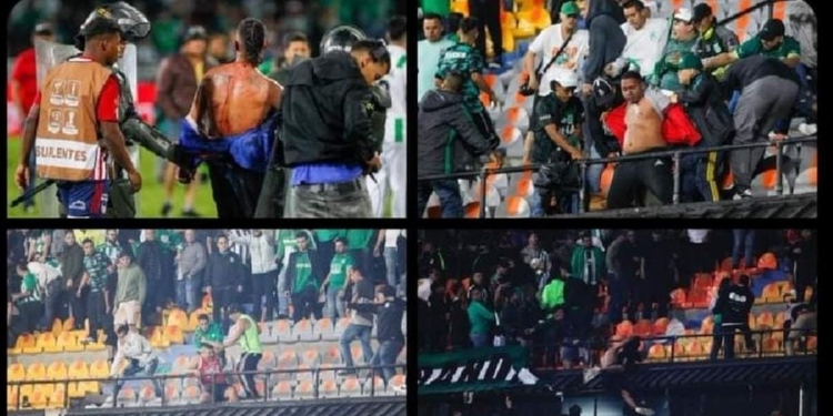 Conflicto entre aficionados obligó a suspender encuentro entre Nacional y Junior