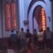 Veladora encendida provocó emergencia en la Iglesia de la Virgen del Carmen en Purificación