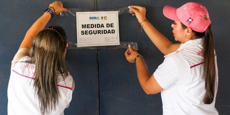 Por hallazgo de nido de ratones, las autoridades cerraron restaurante y caseta en terminal de busetas en El Salado
