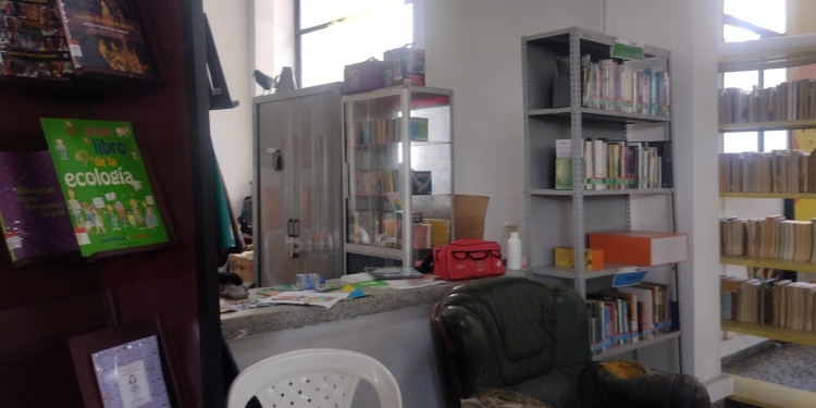 Ladrones robaron elementos de la Biblioteca Soledad Rengifo