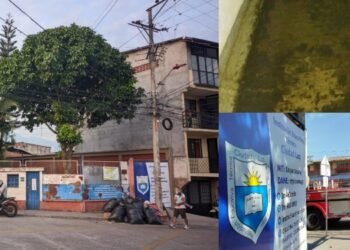 Estudiantes de Ciudad Luz exigen solución urgente por problema de agua