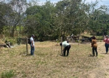 Las autoridades recuperaron un lote que intentaron invadir enseguida de la cárcel de Picaleña