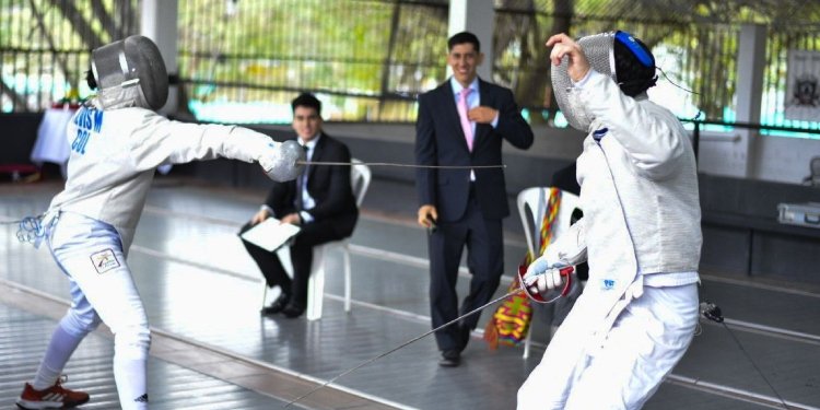La Esgrima dijo presente en los Juegos Intercolegiados Ibagué 2024