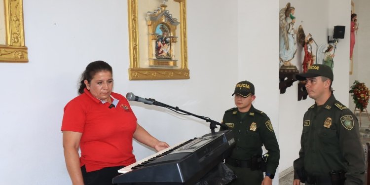 Policía de Ibagué recuperó organeta que habían hurtado de la Parroquia María Auxiliadora del barrio Cádiz