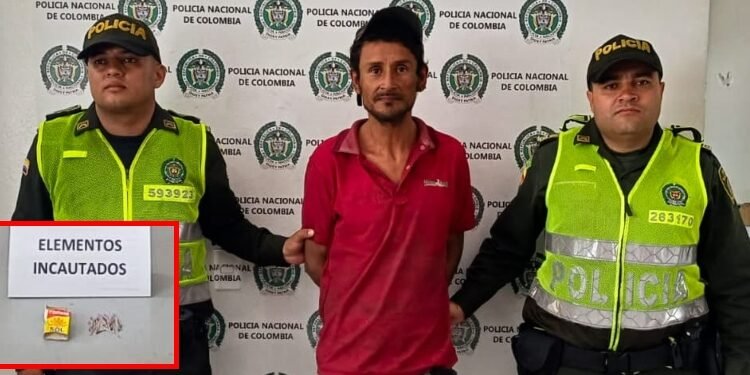 Las autoridades capturaron a un sujeto, quien fue sorprendido provocando un incendio forestal en el barrio La Cartagena de Ibagué