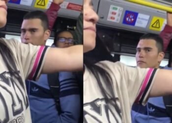 Grabaron depravado tocándose detrás de varias mujeres en un transmilenio ¡Qué peligro!