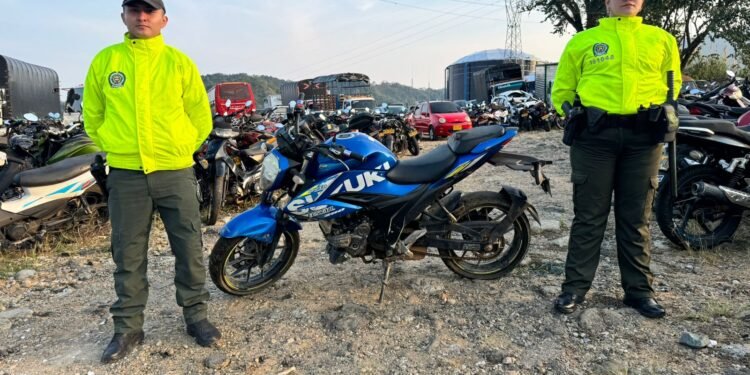 La Policía de Ibagué recuperó dos motocicletas y siete computadores de vehículos