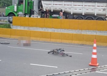 Un ciclista muerto en accidente de tránsito en la vía al Espinal