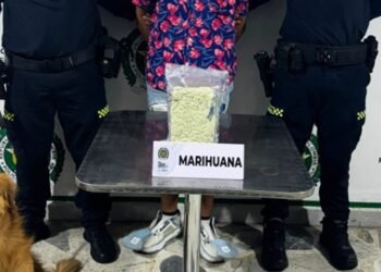 Capturado sujeto que llevaba maleta con marihuana