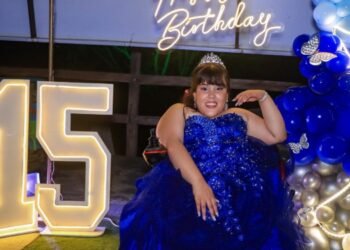 Camila festejó sus 15 primaveras con apoyo de la Policía Comunitaria de la Metropolitana de Ibagué