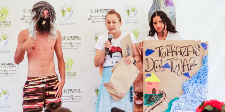 Estudiantes aprenden a cuidar el agua con ‘Exprésate desde el territorio’, una iniciativa de Cortolima