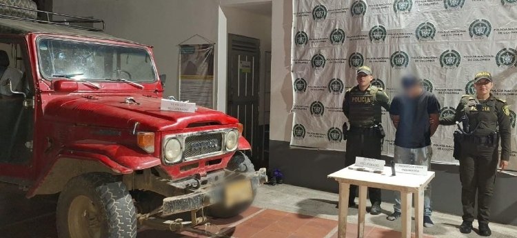 Recuperan en Rovira campero que fue robado en zona rural de Ibagué 