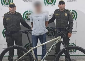 Autoridades capturaron a un hombre con una bicicleta hurtada