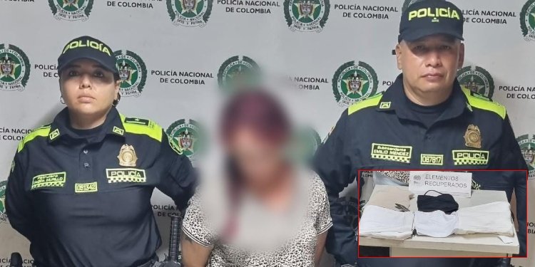Mujer intentó sacar mercancía en una faja del almacén Éxito de la 80 en Ibagué