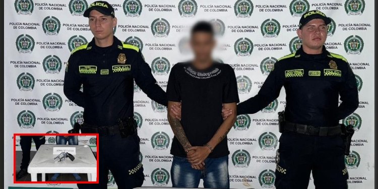 Un hombre fue detenido con un arma traumática en El Espinal 