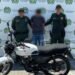 Por seguimiento de las cámaras de videovigilancia capturaron a hombre y recuperaron moto hurtada
