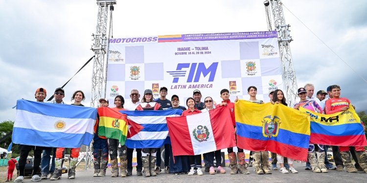 Ibagué rodó el Campeonato Iberoamericano de Motocross