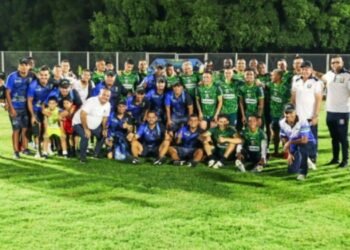 El Once Caldas entrenó en “la cuna de la Tambora”