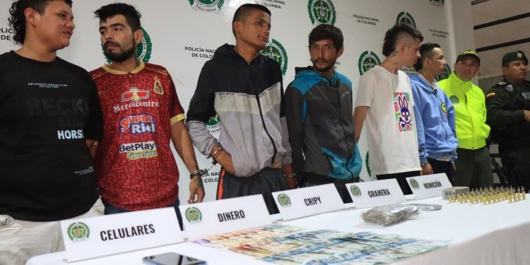 Tras las rejas ‘Los Pijaos del 12’, organización que se dedicaría al expendio de estupefacientes en el sur de Ibagué
