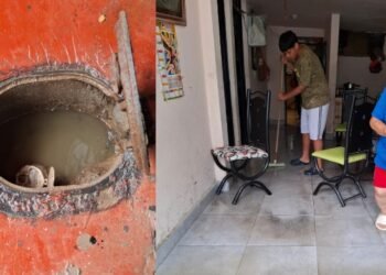 Se inundó vivienda de una abuelita en el barrio Cerro Gordo