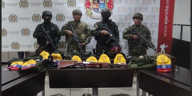 Combates entre tropas de la Sexta Brigada y disidencias de las FARC en el sur del Tolima dejan una persona sometida a la justicia 