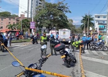 Adulto mayor falleció en siniestro vial en la avenida Ambalá