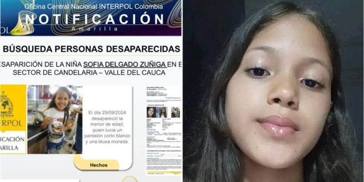 Conmoción en Valle del Cauca: Encuentran sin vida a Sofía Delgado, desaparecida hace 18 días
