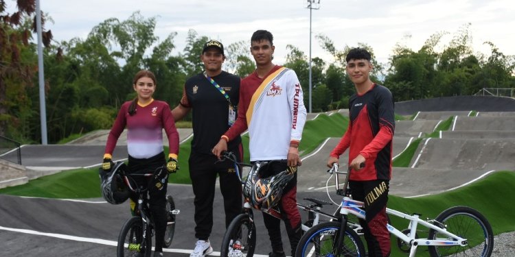 Se sembraron las mangas de BMX con tolimenses siendo protagonistas