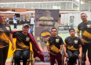 Parapowerlifting tolimense se destacó en Bogotá
