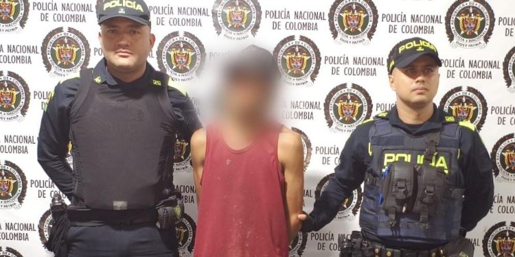 Detenido en el sector ‘El Hueco’ de Ibagué un hombre contra quien pesaba una orden de captura por hurto