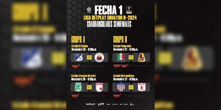 Deportes Tolima prepara su debút para los cuadrangulares