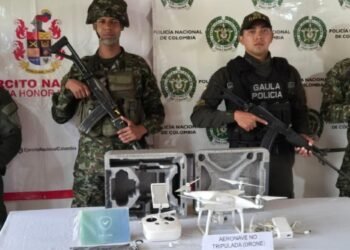 Ejército incautó dron utilizado para inteligencia delictiva del Grupo Armado Residual ‘Frente Ismael Ruiz’