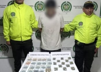 Una persona detenida con droga en el barrio los Pinos del Líbano 