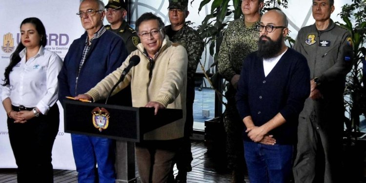 Presidente Gustavo Petro declara desastre nacional por las fuertes lluvias en el país