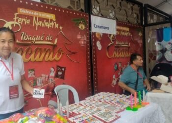 ‘Ibagué de Encanto’ la feria de emprendedores con todos los productos para Navidad que se realiza frente a la Alcaldía