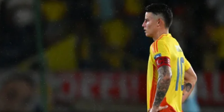 James Rodríguez habla tras doble derrota de Colombia en Eliminatorias: «Perdimos por una huevona»