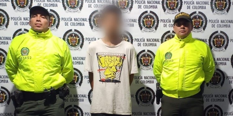 Sujeto capturado tenía pendiente un proceso de hurto calificado, cuando era menor de edad