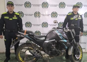 Recuperada en el sector de El Salado moto que había sido hurtada en el Cañón del Combeima