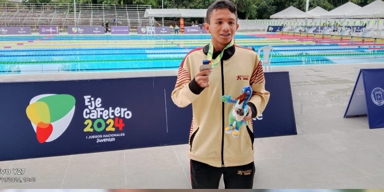Medalla de plata para el Tolima en paranatación en los juegos juveniles nacionales