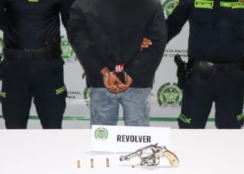 Hombre fue capturado con un arma de fuego en zona rural de Ibagué