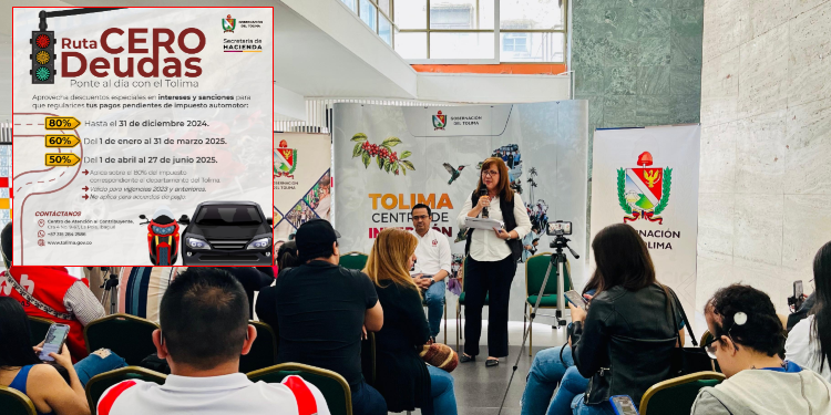 Arrancó la Ruta «Cero Deudas, Ponte al Día con el Tolima»