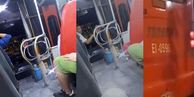 Conductor no habría completado la ruta 28 y dejó a los pasajeros a la mitad del camino